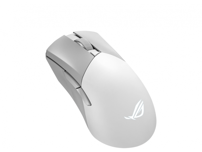 Геймърска безжична мишка ASUS ROG Gladius III Wireless AimPoint - Бяла