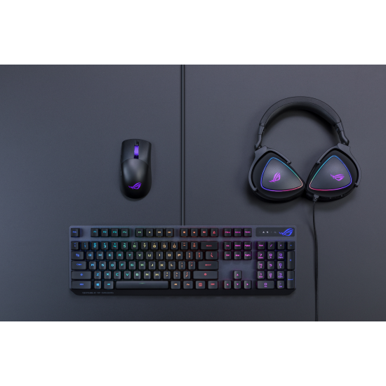 Геймърски слушалки ASUS ROG Delta S, USB-C, Aura Sync RGB