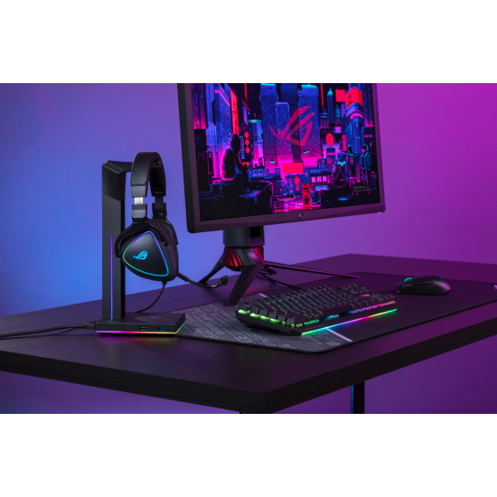 Геймърски слушалки ASUS ROG Delta S, USB-C, Aura Sync RGB