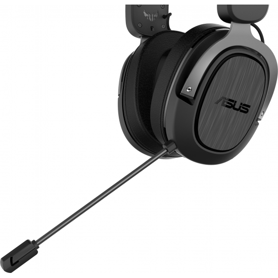Геймърски слушалки ASUS TUF Gaming H3 Wireless, 2.4 GHz, USB-C, 7.1 Surround Sound