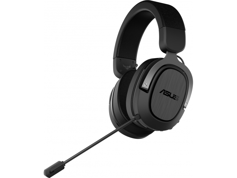 Геймърски слушалки ASUS TUF Gaming H3 Wireless, 2.4 GHz, USB-C, 7.1 Surround Sound