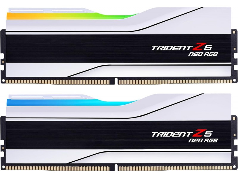 Памет G.SKILL Trident Z5 Neo RGB 32GB(2x16GB) DDR5 6400MHz F5-6400J3039G16GX2-TZ5NRW - AMD EXPO