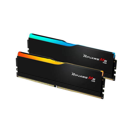 Памет G.SKILL Ripjaws M5 RGB Black 64GB(2x32GB) DDR5-6000 - Intel XMP