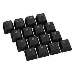 Капачки за механична клавиатура ENDORFY - 124 бр PBT - Черно