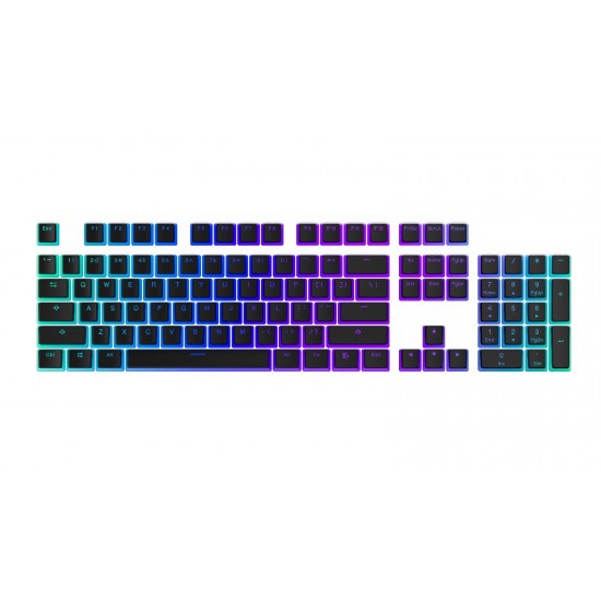 Капачки за механична клавиатура ENDORFY - 124 бр PBT - US Layout