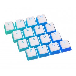 Капачки за механична клавиатура ENDORFY - 124 бр PBT - Onyx White