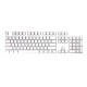 Капачки за механична клавиатура ENDORFY - 124 бр PBT - Onyx White