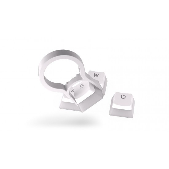 Капачки за механична клавиатура ENDORFY - 124 бр PBT - Onyx White