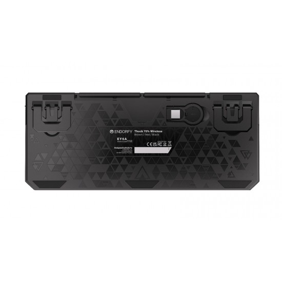 Геймърскa безжична механична клавиатура ENDORFY Thock 75% - Kailh Black Switch