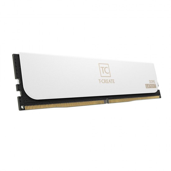Памет Team Group T-CREATE EXPERT White DDR5 32GB(2x16GB) 6000MHz CL30
