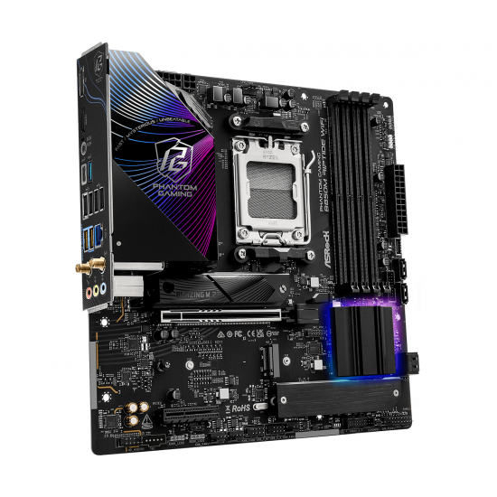 Дънна платка ASRock B850M RIPTIDE WIFI7 socket AM5