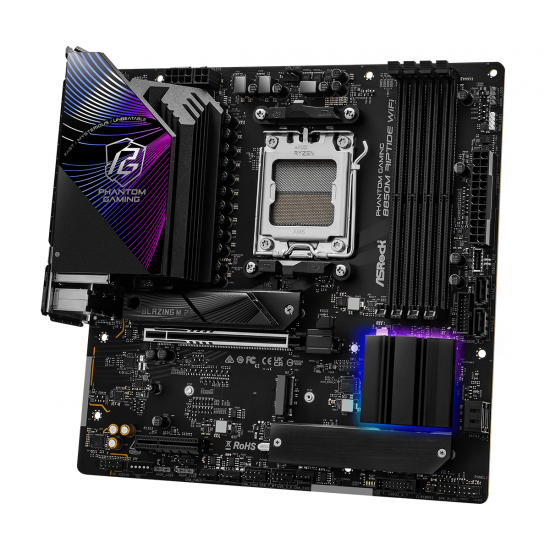 Дънна платка ASRock B850M RIPTIDE WIFI7 socket AM5