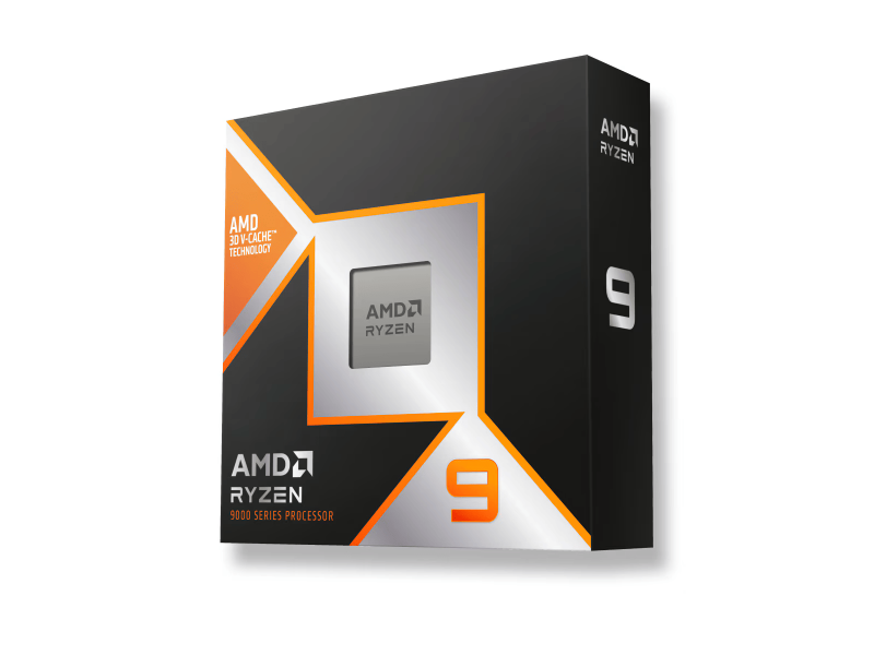 Процесор AMD RYZEN 9 9900X3D, 12-Core, 4.4 GHz, 128MB, 120W, AM5, BOX, No Cooler