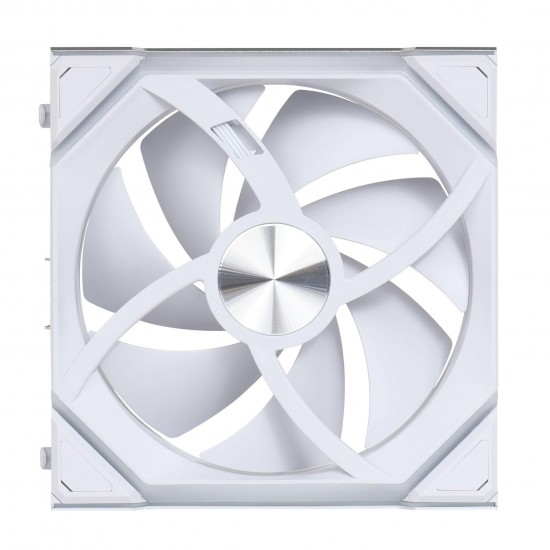 Вентилатор Lian Li UNI FAN SL Wireless ARGB PWM Reverse Blade - 120 mm Бял