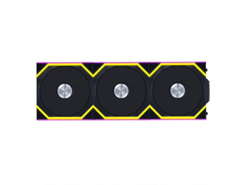 Вентилатори 3бр Lian Li UNI FAN SL Wireless ARGB PWM - 120 mm Черен + Контролер