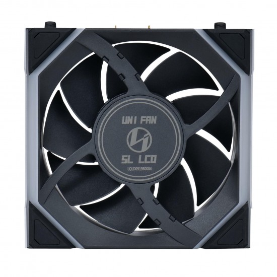Вентилатори 3бр Lian Li UNI FAN SL Wireless LCD ARGB PWM - 120 mm Черен