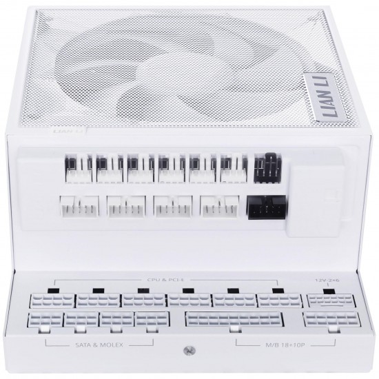 Захранващ блок Lian Li EDGE 1000W 80+ Gold PCIe 5.1, ATX 3.1 - Бяло