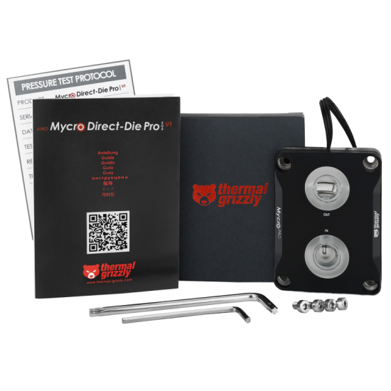 Воден блок за процесор AMD Mycro Direct-Die Pro V1 RGB