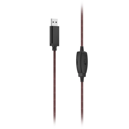 HAMA Слушалки с микрофон HS-USB400 V2, черно