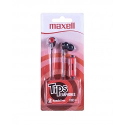 Слушалки тапи с микрофон MAXELL IN-TIPS RED