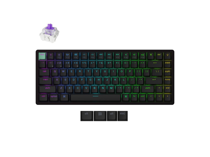 Геймърска механична клавиатура Keychron K2 HE Standard Version - Wireless