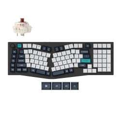 Механична клавиатура Keychron Q13 Max Carbon Black - Wireless, Jupiter Brown