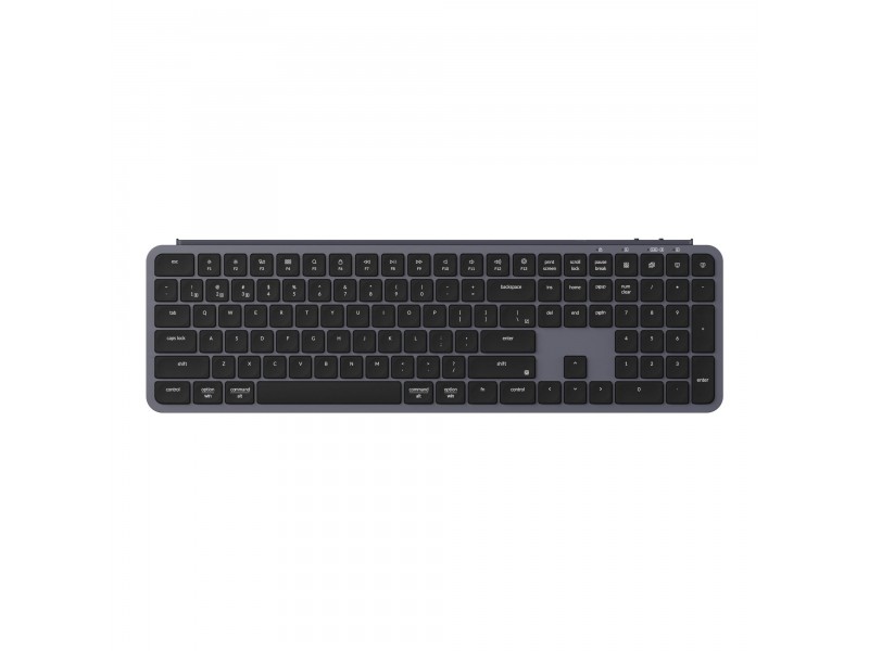 Безжична клавиатура Keychron B6 Pro Ultra-Slim - Space Gray