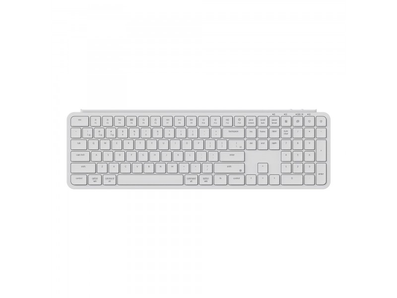 Безжична клавиатура Keychron B6 Pro Ultra-Slim - Ivory White