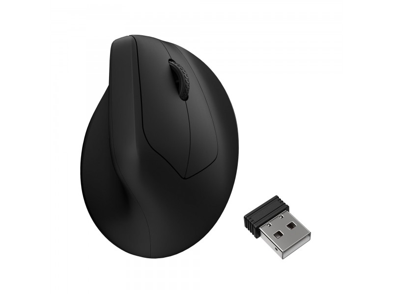 Ергономична мишка Keychron M5 Wireless 8K - Black