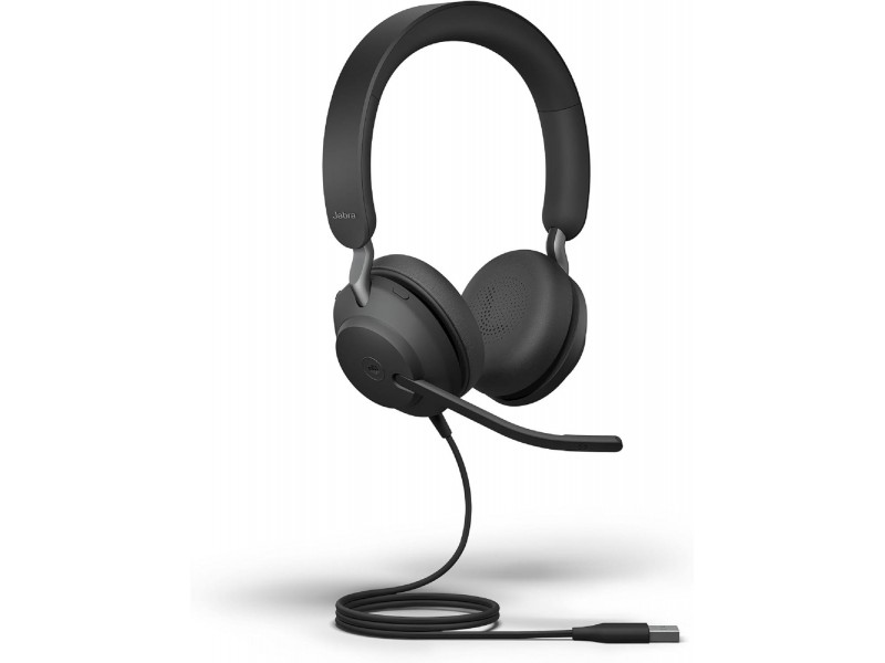 Слушалки с микрофон Jabra Evolve2 40 SE MS Stereo USB A