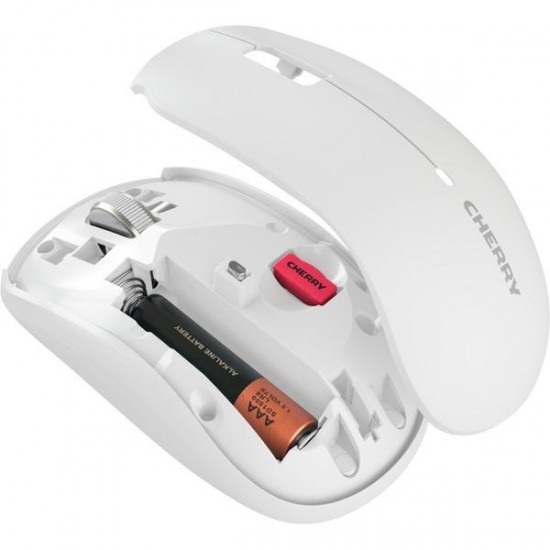 CHERRY MW 2200 Безжична мишка, 1300dpi,. 2.4Ghz,бяла
