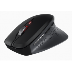 CHERRY Stream ергономична безшумна мишка Comfort, 6 бут, 4000dpi, черна