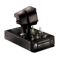 Жичен джойстик, авиосимулатор Thrustmaster HOTAS Warthog Dual Throttles за PC, Черен