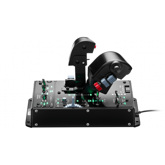 Джойстик и контролен панел,  авиосимулатор Thrustmaster HOTAS Warthog  за PC, Черен