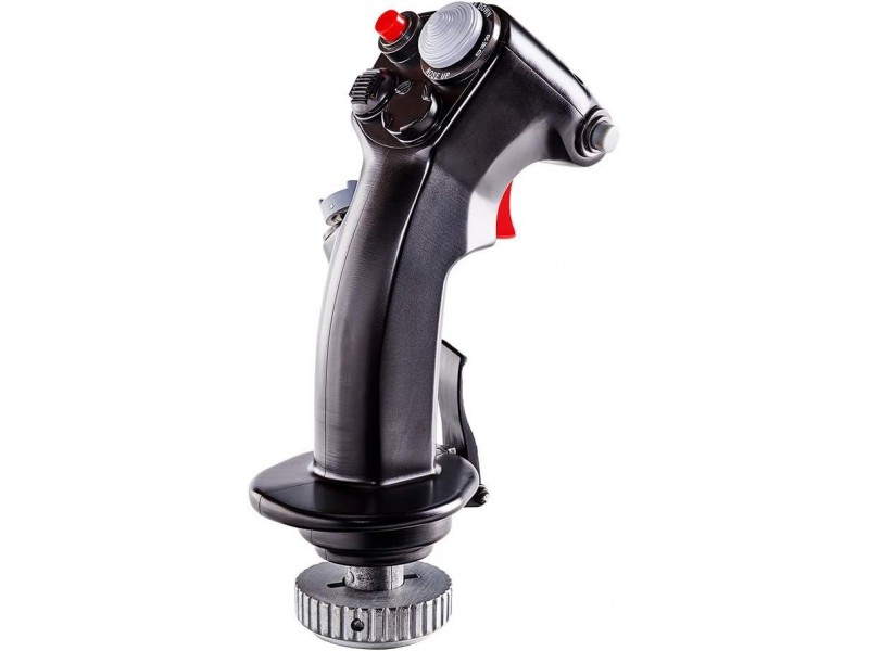 Жичен джойстик Thrustmaster F-16C Viper, Авиосимулатор за PC, Черен