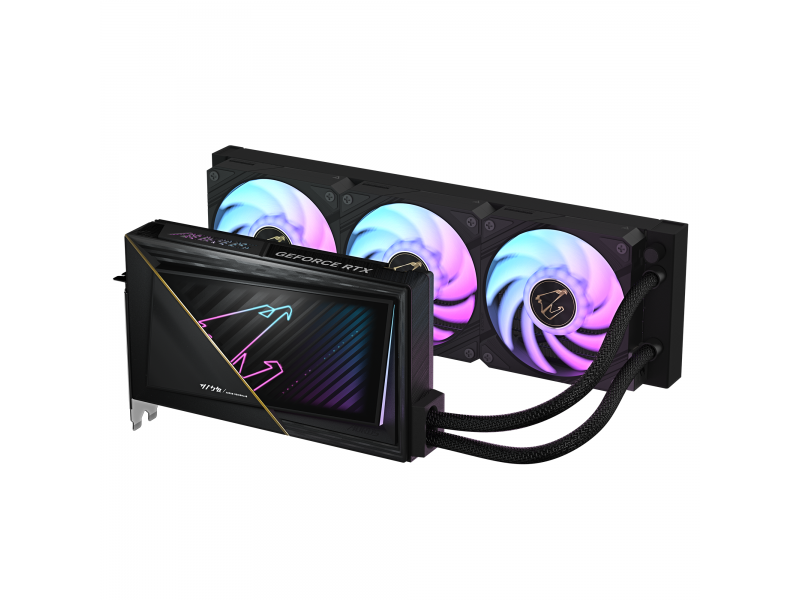Видео карта GIGABYTE AORUS RTX 5090 XTREME WATERFORCE 32GB GDDR7