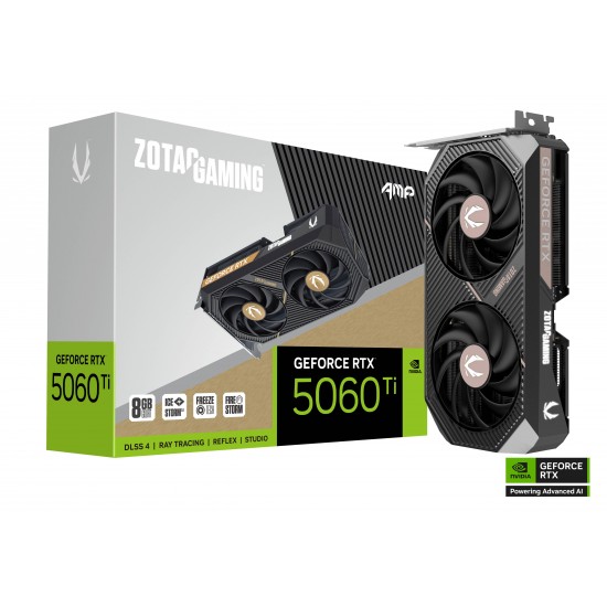 Видео карта ZOTAC GAMING RTX 5060 TI AMP 8GB GDDR7