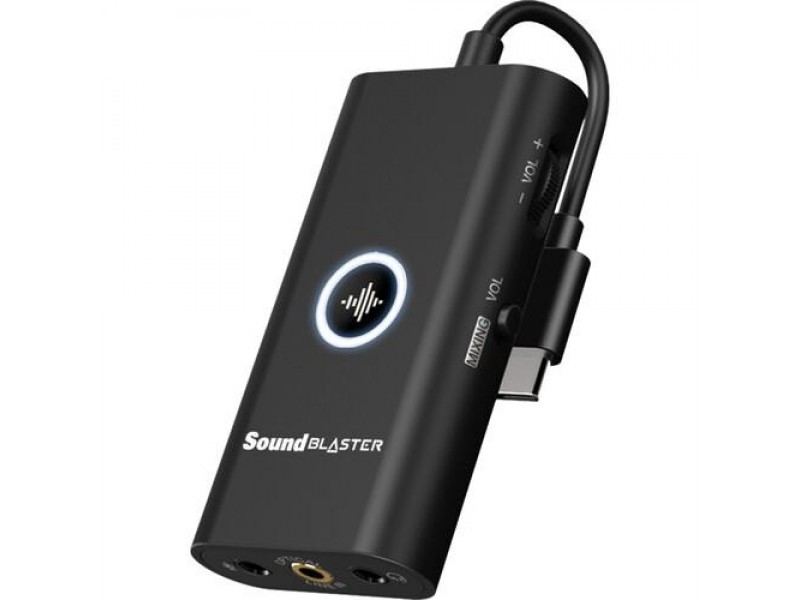 Creative Sound Blaster G3 портативен външен USB-C DAC (Digital-to-Analog Converter)