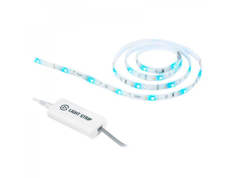 Осветление за стрийм Elgato Light Strip RGBWW, Бяла