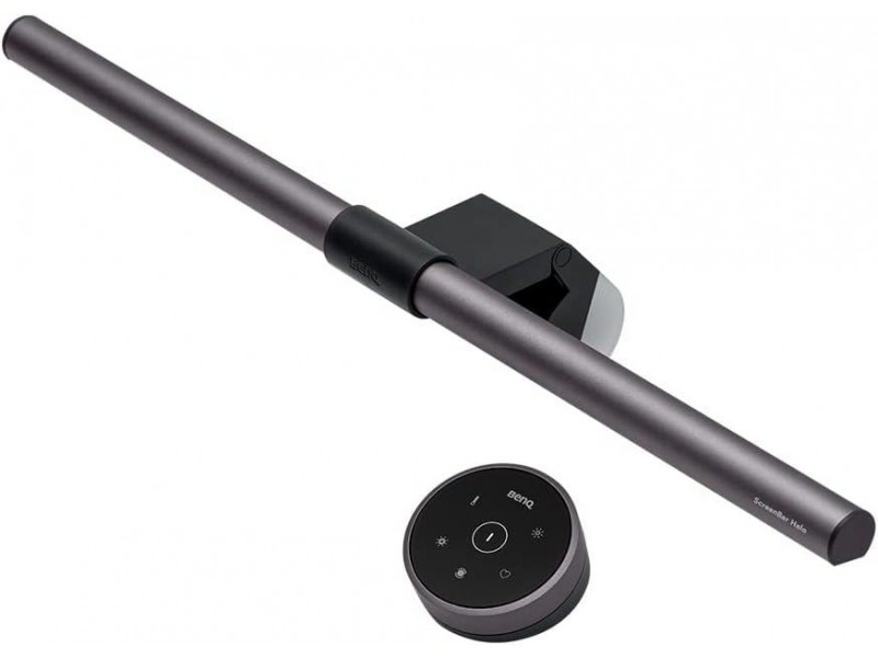 Лампа за четене за монитор BenQ CLIP ScreenBar Halo, 3 режима, Безжичен контролер