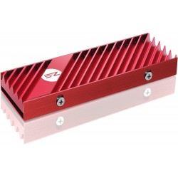M.2 Heatsink EZDIY-FAB за NVMe SSD диск - Червен