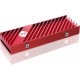 M.2 Heatsink EZDIY-FAB за NVMe SSD диск - Червен
