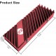 M.2 Heatsink EZDIY-FAB за NVMe SSD диск - Червен