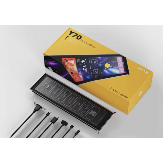 Допълнителен Екран HYTE Y70 - Touch за компютърна кутия