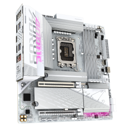 Дънна платка GIGABYTE B860M AORUS ELITE WiFi 6E ICE, LGA 1851 Дънна платка GIGABYTE B860M AORUS ELITE WiFi 6E ICE, LGA 1851