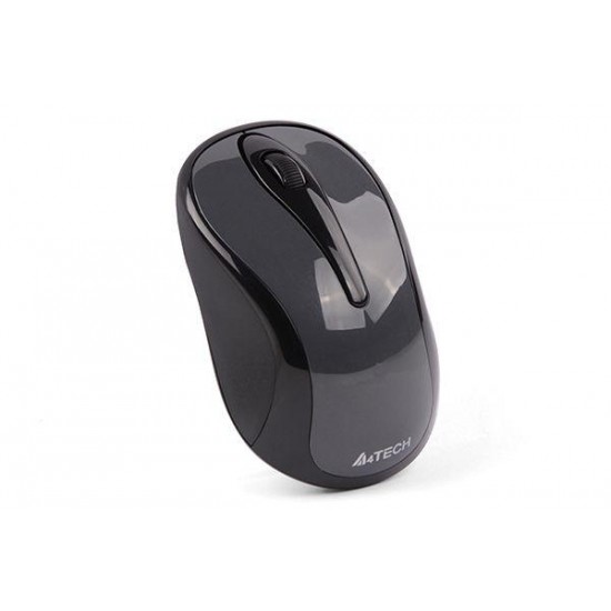 Безжична мишка A4Tech G3-280NS, 2.4G Hz, USB, Безшумна, Сив