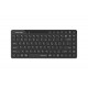 A4tech FBK26C AS Fstyler безжичнa мини тиха клавиатура, Multi-mode, презареждаема батерия, USB,кирилизирана
