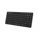 A4tech FBK26C AS Fstyler безжичнa мини тиха клавиатура, Multi-mode, презареждаема батерия, USB,кирилизирана