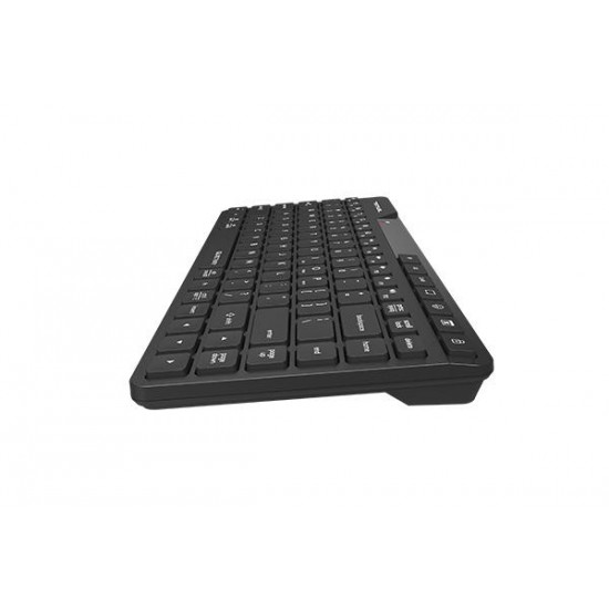 A4tech FBK26C AS Fstyler безжичнa мини тиха клавиатура, Multi-mode, презареждаема батерия, USB,кирилизирана
