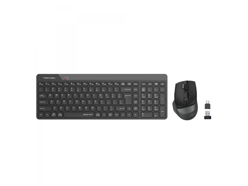 A4tech Fstyler FG2400Air 2 Комлект безжична клавиатура с мишка,черен,кирилизиран
